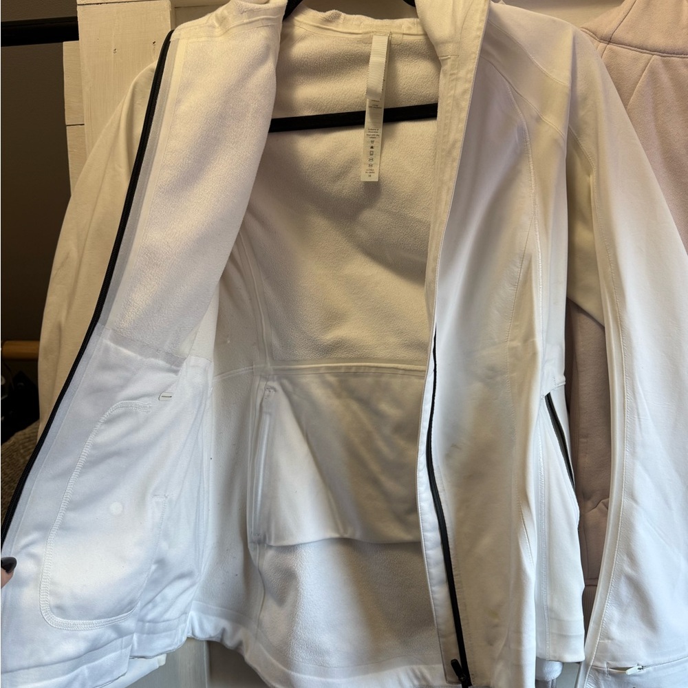 Lululemon Athletica White Ski Jacket